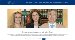 Desktop Screenshot of gonzalezparra-abogados.com
